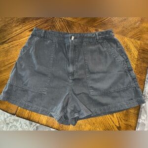 High Rise Utility Shorts